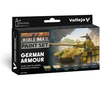 Vallejo Model Color Acrylic Paint, Matte Finish for WWII German Armour, 18 ml,