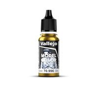 Vallejo Acrylic Paint Model Color Metallic Gold 17 ml