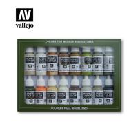 VAL70141 - AV Vallejo Model Color Set - Earthtones (x16)