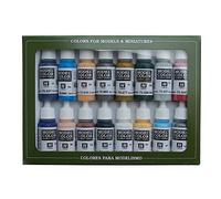 Vallejo Model Color American Civil War Acrylic Paint Set - Assorted Colours (Pack of 16)