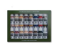 Vallejo Model Color Face Skin Colours Acrylic Paint Set - Assorted Colours (P...