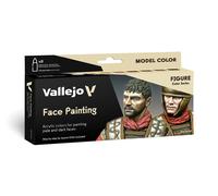 Vallejo Model Color Faces Painting Acrylic Paint Set - Assorted Colours (Pack...