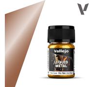 Createx Vallejo Model Color – Red Gold – Metals 35 ml – Package may vary