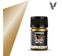 Vallejo Liquid Metals Gold Silver Copper Model Paint Full Range Set 35ml Bottles