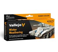Vallejo Model Color Set 70263 Winter Weathering by Chema cabrero (8x18ml)