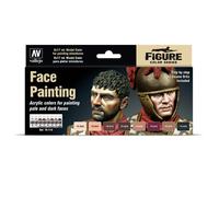 Vallejo Model Color Set - Faces Painting Set (x8)