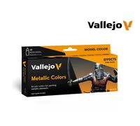 Vallejo Model Color Set - Metallics (x8)