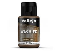 Vallejo Model Wash 35ml Bottle Rust Brown Green Oil Desert Earth Chipping Washes