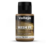 Vallejo Model Wash 35ml Bottle Rust Brown Green Oil Desert Earth Chipping Washes