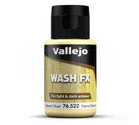 Vallejo Model Wash 35ml Bottle Rust Brown Green Oil Desert Earth Chipping Washes