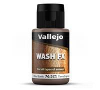 Vallejo Model Wash 35ml Bottle Rust Brown Green Oil Desert Earth Chipping Washes