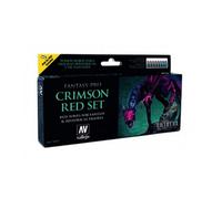 AV Vallejo Fantasy Set - Crimson Red Set (8),17 ml (Pack of 8)