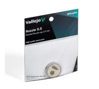 Vallejo Nozzle 0.5 mm - Cap Replacement for Airbrush - Compatible with Innovator, Profinish and EasyAir
