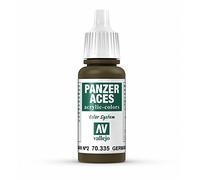 Vallejo Panzer Aces 17 ml Acrylic Paint - German Tank Crew II Feldgrau