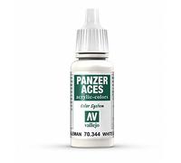 Vallejo Panzer Aces 17 ml Acrylic Paint - German Winter Tank Crew White