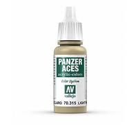 Vallejo Panzer Aces 17 ml Acrylic Paint - Light Mud