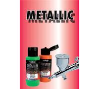 Vallejo Premium Airbrush Acrylic 62044 Metallic Red 60ml