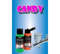 AV Vallejo Premium Color, 60ml, Candy Racing Blue, Model Paint, VAL62076