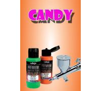 Vallejo Premium Airbrush Acrylic Aerografo 62073 Candy Orange 60ml