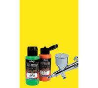 Vallejo Premium Airbrush Acrylic Basic Yellow 60ml
