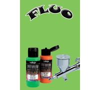 Vallejo Premium Airbrush Acrylic Color 62039 Green Fluo 60Ml