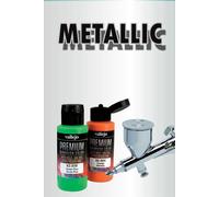 Vallejo Premium Color 60 ml Paint - silver plata, Packaging May Vary