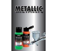 Vallejo Premium Airbrush Acrylic Metallic Black 60ml