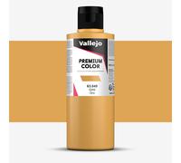 Vallejo AV Premium Color, 200ml, Pearl & Metallics Gold, Model paint, VAL63049