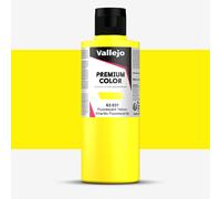 Vallejo : Premium Airbrush Paint : 200ml : Yellow Fluorescent
