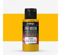 Vallejo : Premium Airbrush Paint : 60ml : Gondel Yellow Fluorescent