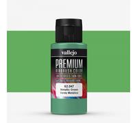 AV Vallejo Premium Color, 60 ml, Metallic Green, Model Paint, VAL62047
