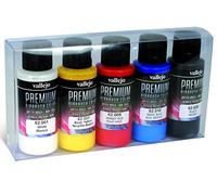 Vallejo Premium Color 60 ml Opaque Color Set (Set of 5)