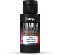 Vallejo Premium Color 60 ml Paint - Candy Black