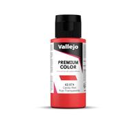 Createx Vallejo Premium Airbrush Paint Candy Red Transparent 60 ml