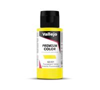 Vallejo Premium Color 60 ml Paint - Fluorescent Yellow