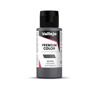 Vallejo : Premium Airbrush Paint : 60ml : Metallic Gunmetal by Acrylicos Vallejo
