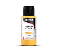 Vallejo Premium Color 60 ml Paint - Metallic Yellow