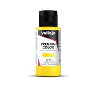 Vallejo Premium Color 60 ml Paint - Candy Yellow