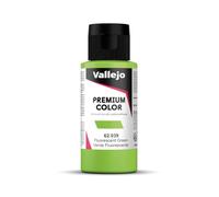 Vallejo : Premium Airbrush Paint : 60ml : Green Fluorescent