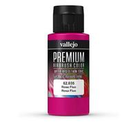 Vallejo Premium Airbrush Paint – Orange Fluorescent – 60 ml – Waterbased Permanent Pigments