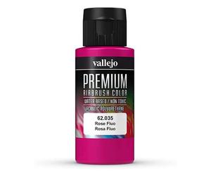 Vallejo Premium Colour Fluorescent Airbrush Waterbased Permanent Pigments 60mL