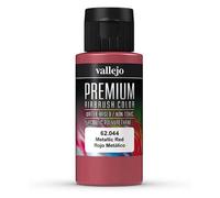 Vallejo : Premium Airbrush Paint : 60ml : Metallic Red