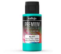 Vallejo Premium Color 60 ml Paint - Candy Racing Green