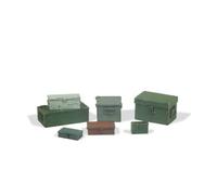 Vallejo VALSC223 1/35 Metal Boxes 7 Pack Plastic Model kit, Various, Mittel