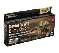 Vallejo Soviet Afv WWII Camo Colors Paint