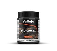Vallejo Stone Textures - Black Lava - 200ml Tub