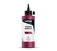 Vallejo : Studio Acrylic Paint : 200ml : Magenta