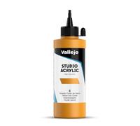 Vallejo : Studio Acrylic Paint : 200ml : Yellow Iron Oxide