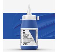 Vallejo : Studio Acrylic Paint : 500ml : Cobalt Blue (Hue)