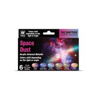 AV Vallejo Eccentric Colors - The Shifters - Space Dust (6),17 ml (Pack of 6)